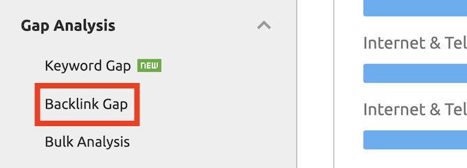 Backlink Gap