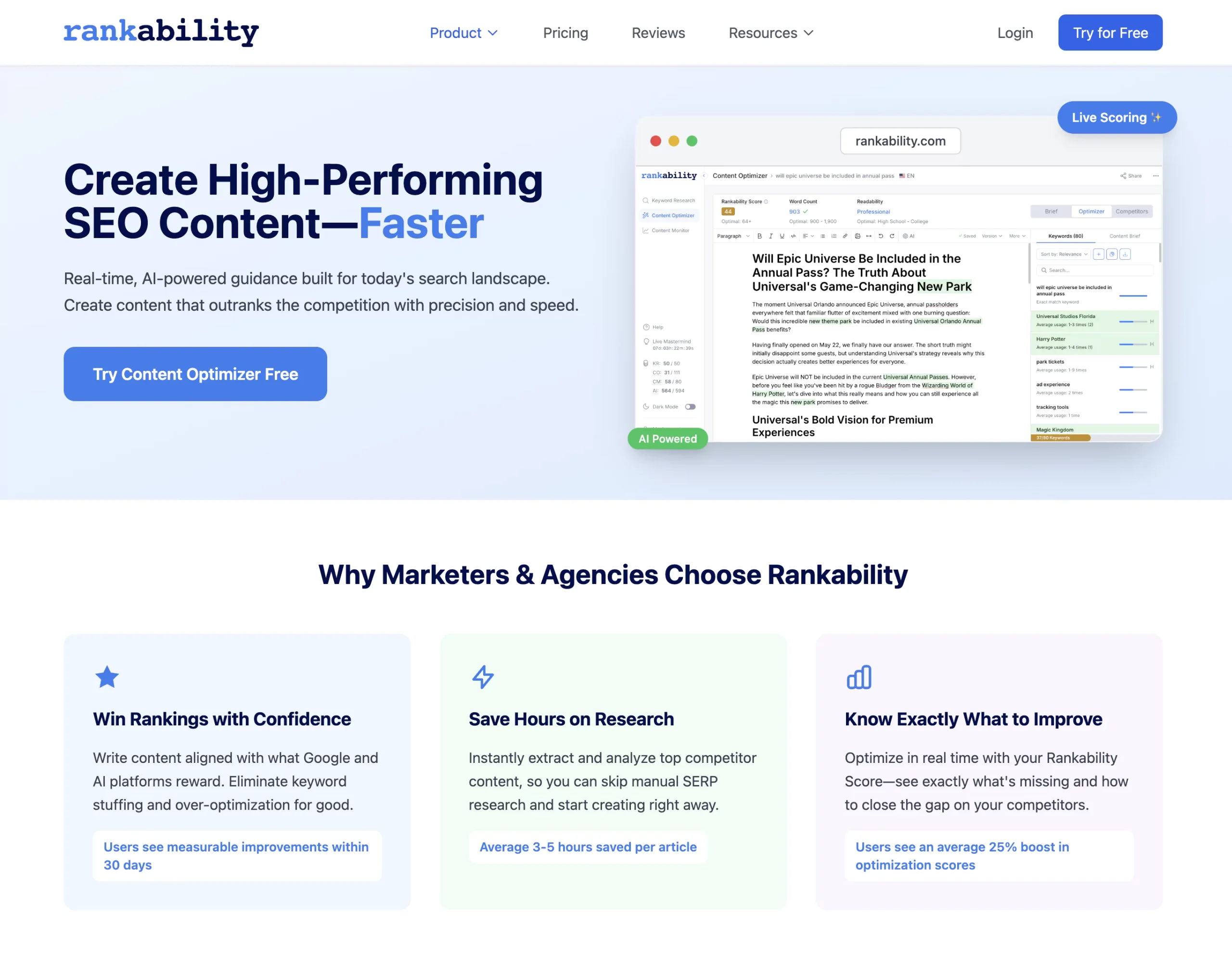 15 Best SEO Content Optimization Tools for Agencies (2026)