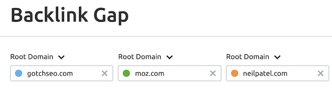 backlink gap tool