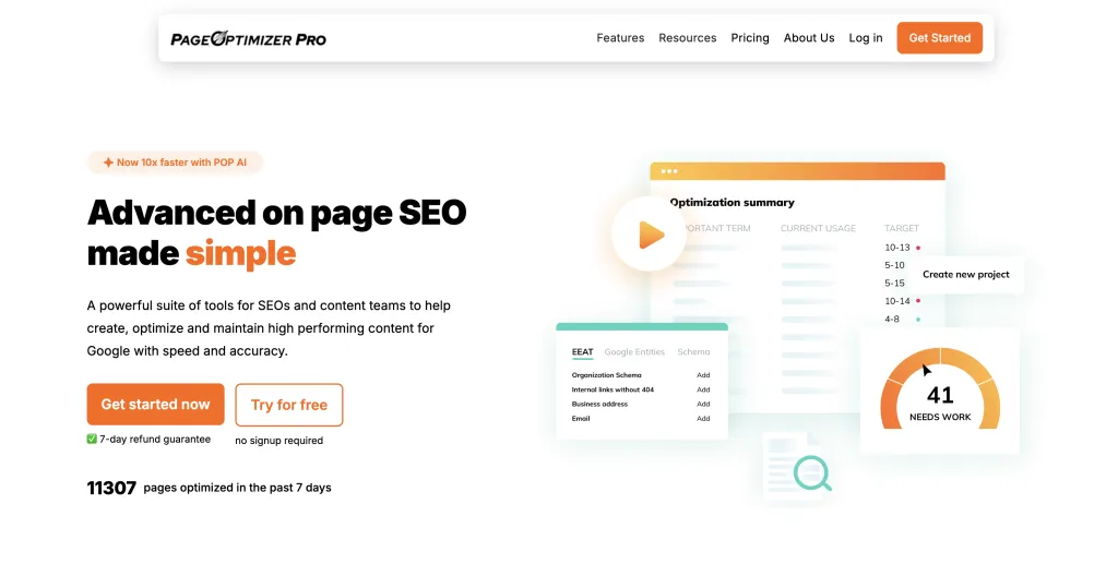 Page Optimizer Pro Technical SEO Platform