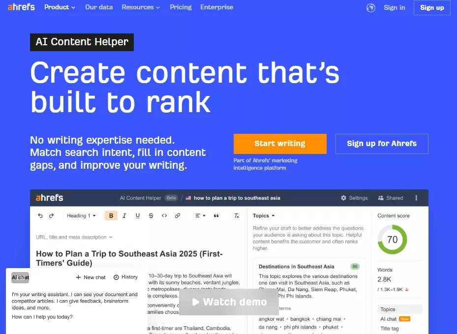 Ahrefs AI Content Helper Review 2025: Is It Worth the Investment?